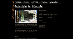 Desktop Screenshot of coiffure-dacapo.ch
